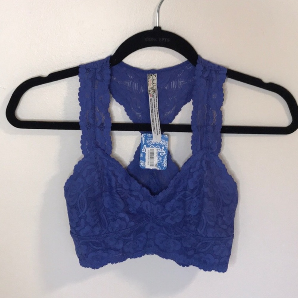 Free People Racerback Lace Bralette - Picture 4 of 8